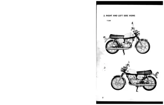 1969 Suzuki T350 Rebel service manual Preview image 5