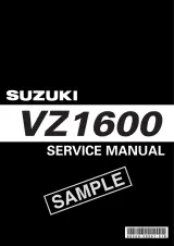 2004–2008 Suzuki VZ1600 Marauder Shop Manual (P/N 99500-39261-03E) – preview page 1