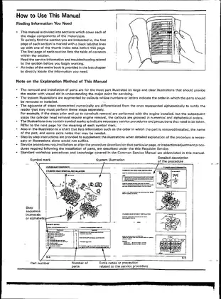 1986-1992 Honda VFR400 service manual Preview image 3