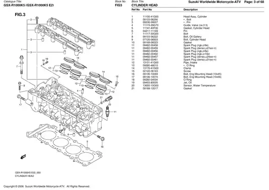 2005-2006 Suzuki GSX-R1000 service manual Preview image 3