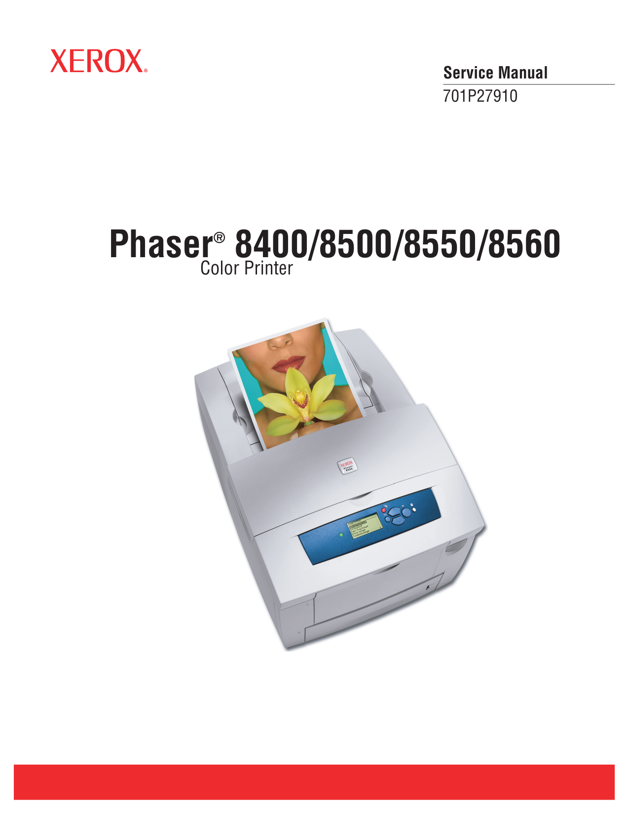 Xerox Phaser 8400, 8500, 8550, 8560 color printer service manual Preview image 6
