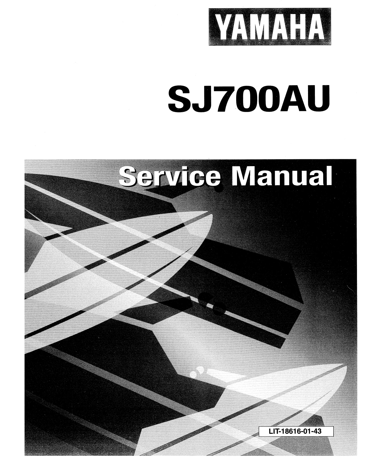 1996-2012 Yamaha SJ700, SJ700A, SJ700B Superjet repair manual Preview image 1