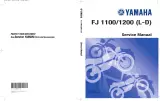 1984–1993 Yamaha FJ1100 / FJ1200 (L-D) Service Manual (P/N LIT-11616-FJ-01, LIT-11616-04-08) – preview page 1