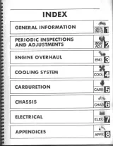 Yamaha RZ 500 1984–1986 Service Manual (P/N 52X-28197-70) – preview page 1