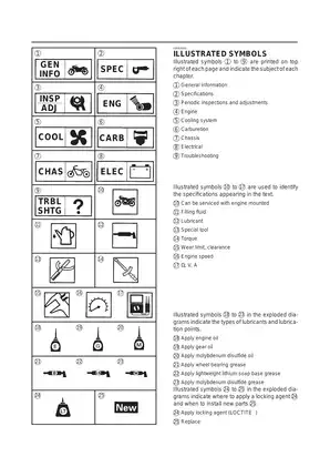 1992-1999 Yamaha TDM850 service manual Preview image 5