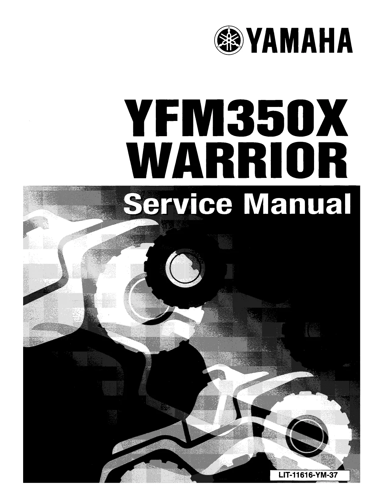 1987-2004 Yamaha Warrior 350, YFM350 ATV service and repair manual