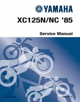 1985 Yamaha XC125N/NC Riva Service & Repair Manual (P/N LIT-11616-04-16) – preview page 1