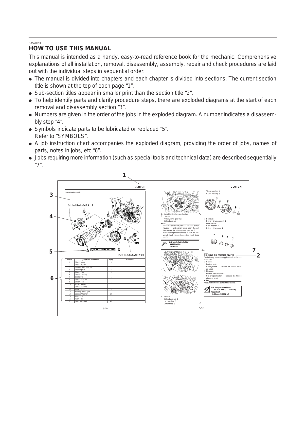 Yamaha XG250 Tricker lightweight motorcycle repair, service manual Preview image 5