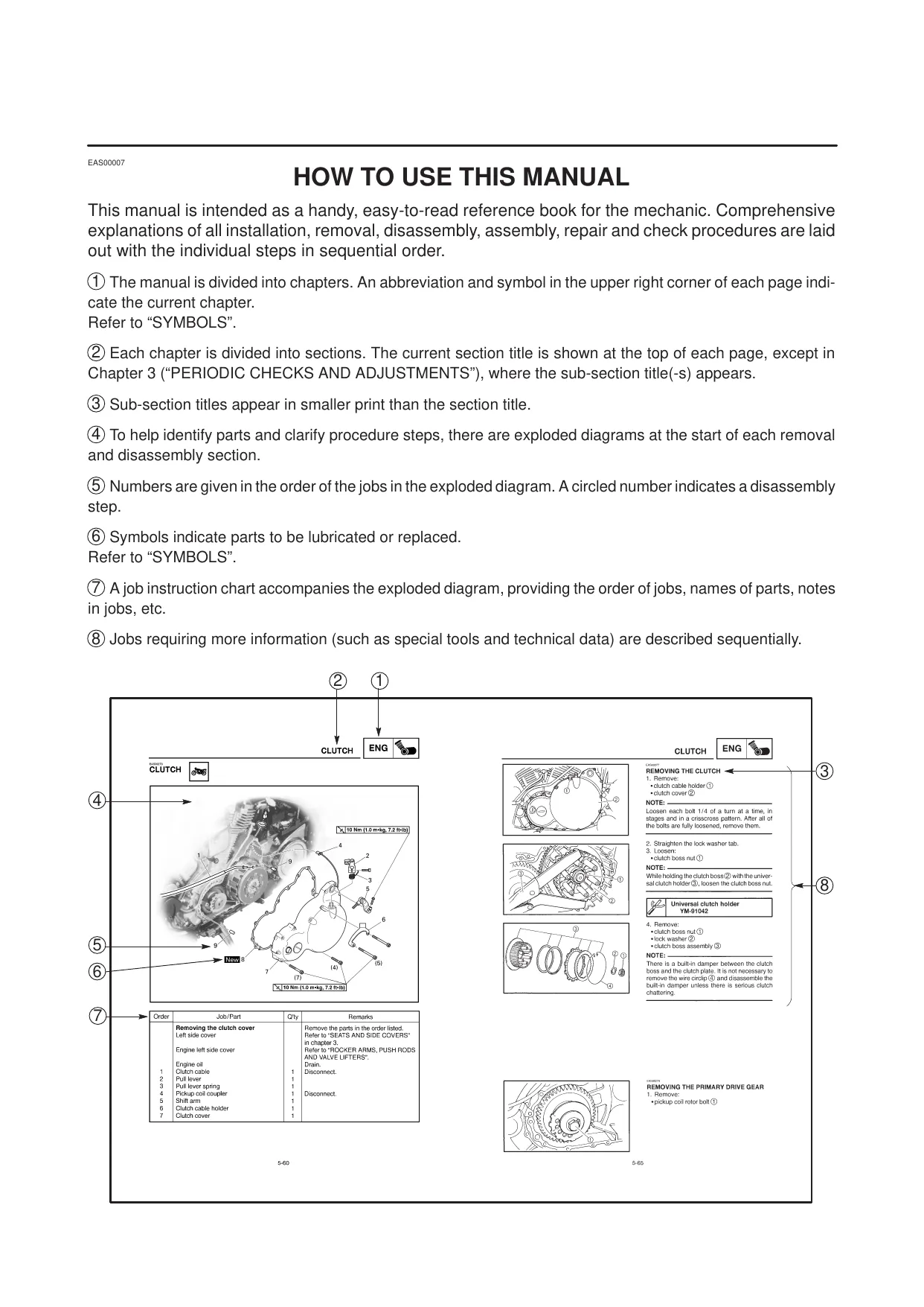 1999-2003 Yamaha XV1600, XV16 Road Star service manual Preview image 5