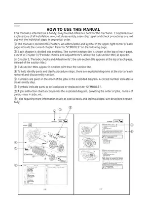 2000 Yamaha Dragstar XVS125 service manual Preview image 5