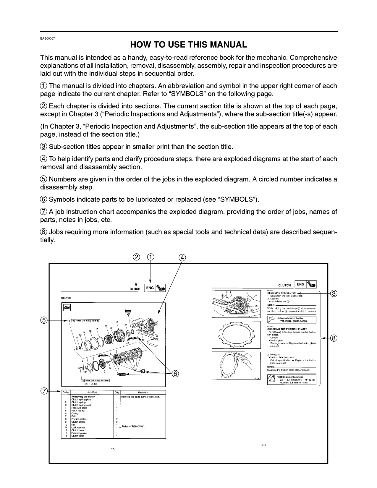 1999-2007 Yamaha XVZ13, XVZ1300, Royal Star Venture Midnight repair, service manual Preview image 4
