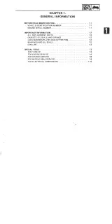 1986–1993 Yamaha XVZ13DS, XVZ13DSC Venture Royale Service Manual (P/N LIT-11616-04-96) – preview page 5