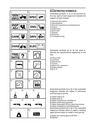 1998-2004 Yamaha Beartracker XL, YFM250XL(C) ATV service manual Preview image 5