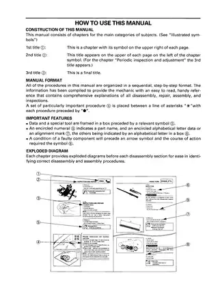 1996-1999 Yamaha 350 Big Bear, YFM350 2WD service manual Preview image 5