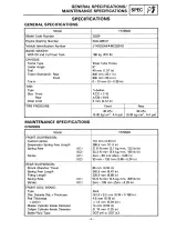 Yamaha Banshee 350 YFZ350P 1987–2006 Service Manual (P/N LIT-11616-05-87) – preview page 5