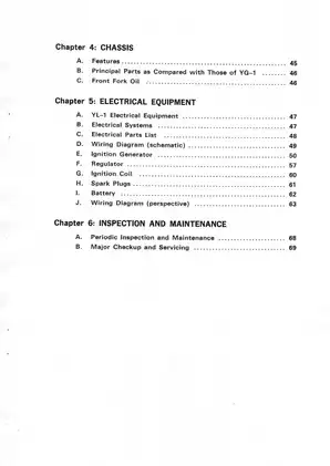 1966-1972 Yamaha YL-1 service manual Preview image 4