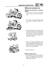 2000 Yamaha YZ125(M)/LC Owner's Service Manual (P/N 5HD-28199-30) – preview page 3