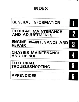 1985 Yamaha YZ 250 manual Preview image 3