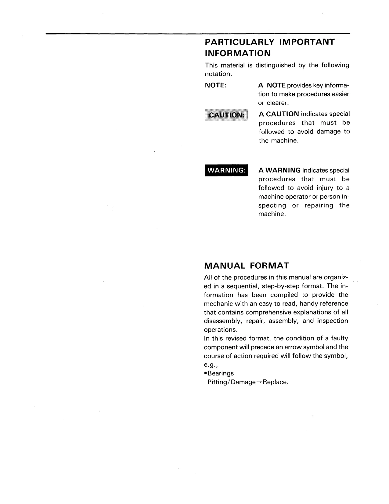 1989 Yamaha YZ250 manual Preview image 5