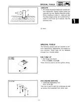 Yamaha YZ250A and YZ250WRA 1990 Owner's Service Manual (P/N LIT-11626-07-06, LIT-11626-07-12) – preview page 2