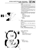 Yamaha YZ250A and YZ250WRA 1990 Owner's Service Manual (P/N LIT-11626-07-06, LIT-11626-07-12) – preview page 6