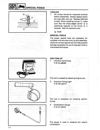 1985-1986 Yamaha XJ700 Maxim-X service manual Preview image 4