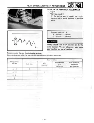 1984-1986 Yamaha XJ900N, XJ900 Fours service manual Preview image 5