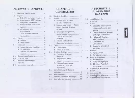 1976-1979 Yamaha XS500 service manual Preview image 3