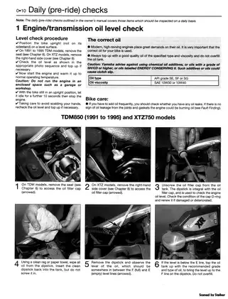 Yamaha XTZ750 Super Tenere repair manual Preview image 3