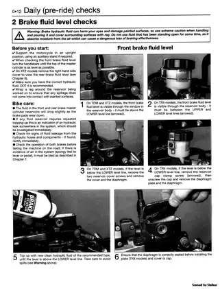 Yamaha XTZ750 Super Tenere repair manual Preview image 5