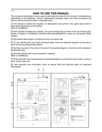 2004-2005 Yamaha FZ6 Fazer service manual Preview image 4