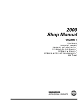 Ski-Doo Formula, MX Z, Mach Z, Touring, Tundra Snowmobile 2000 Shop Manual (P/N 484 200 011, 484 200 013) – preview page 2
