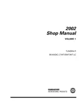 2002 Ski-Doo Tundra R, Skandic LT/WT/SWT/WT LC Shop Manual Volume 1 (P/N 484 200 032) – preview page 2