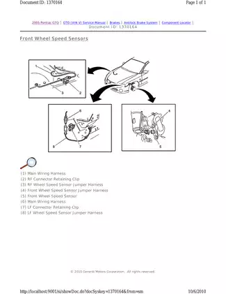 2004-2006 Pontiac GTO repair manual Preview image 3