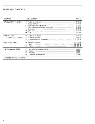 1996 Bombardier Ski-Doo Formula , MX Z , Mach Z snowmobile manual Preview image 4