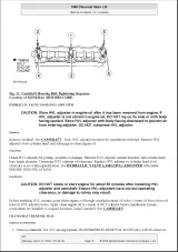 2000–2001 Chevrolet Metro / Geo Metro Service & Repair Manual (P/N IDs 426452–353816) – preview page 3