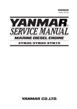 Yanmar 3YM30/3YM20/2YM15 Marine Diesel Engine Service Manual (P/N M9961-03E101) – preview page 1