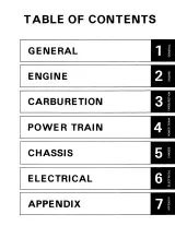 1981–1984 Yamaha BR250F, BR250 Bravo Snowmobile Service Manual (P/N LIT-12618-00–41) – preview page 3