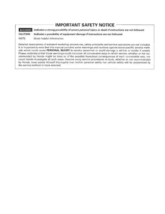 Comprehensive Honda Motorcycle Maintenance Manual | Optimize Your Ride Preview image 3