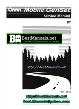 Cummins Onan Generator 4KY, 3.6KY LPG, 3.3KY Factory Service Manual (P/N 981-0530) – preview page 1