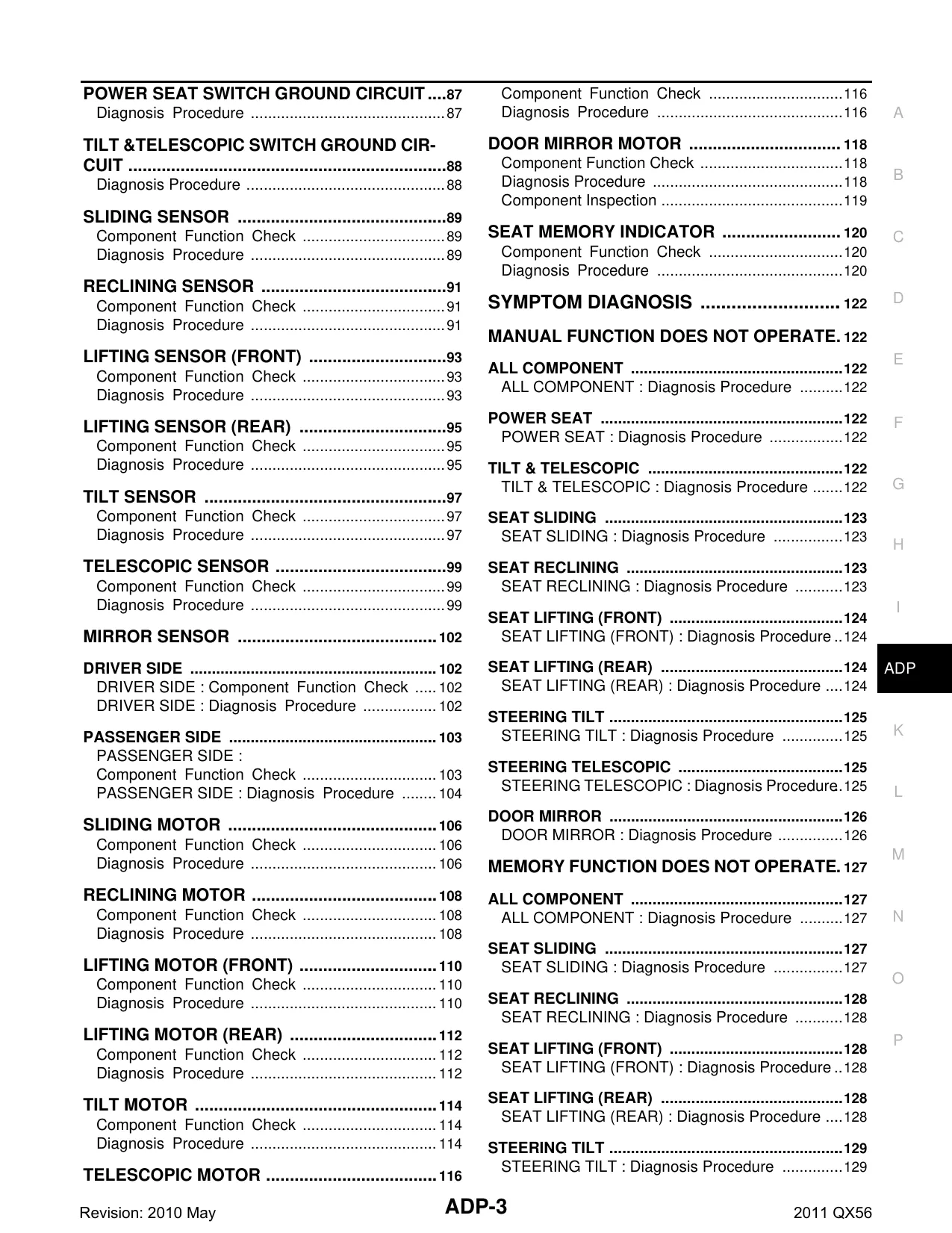 2011 Infiniti QX56 service manual Preview image 3