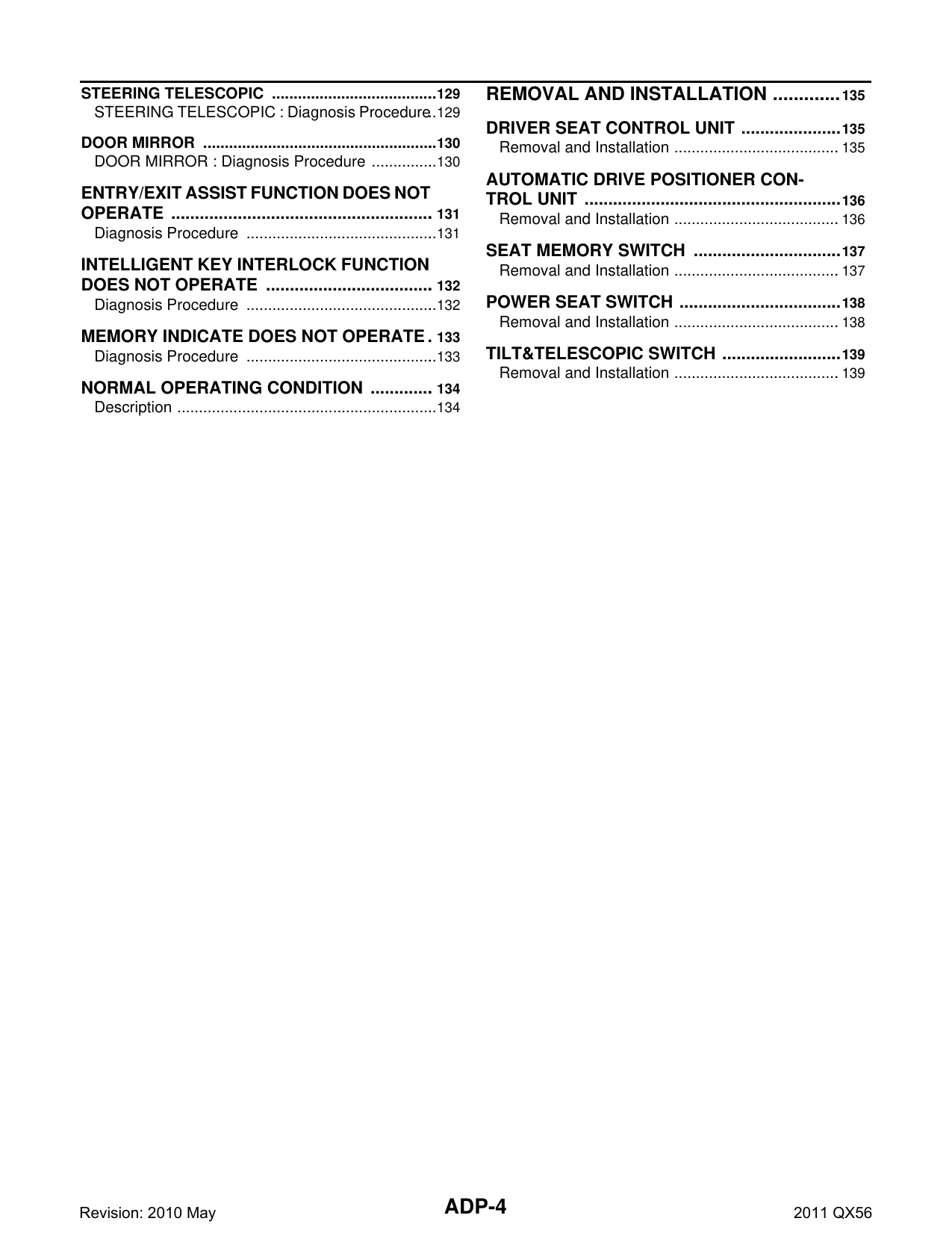 2011 Infiniti QX56 service manual Preview image 4