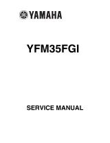 Yamaha Grizzly 350 IRS YFM35FGI 2007–2010 ATV Service Manual (P/N LIT-11616-20-46) – preview page 1