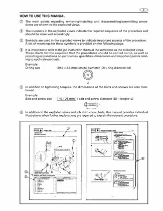 Yamaha F40 Outboard Motor Service Manual (1999 Edition) Preview image 5