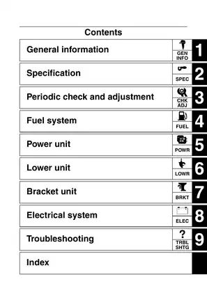 2006 Yamaha F250, LF250 outboard motor service manual Preview image 3