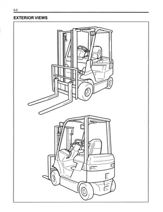 Toyota forklift EFG Series, VFG Series manual Preview image 4