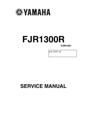 2001-2005 Yamaha FJR1300(N) service manual Preview image 2