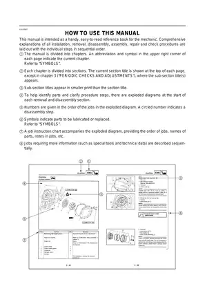 Yamaha FJR1300R Service Manual - Comprehensive Maintenance Guide Preview image 5