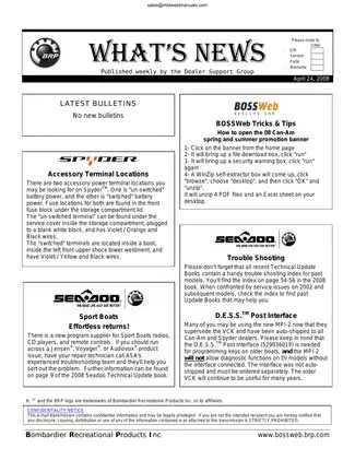 2008-2009 Can-Am Spyder repair manual (Bombardier) Preview image 2