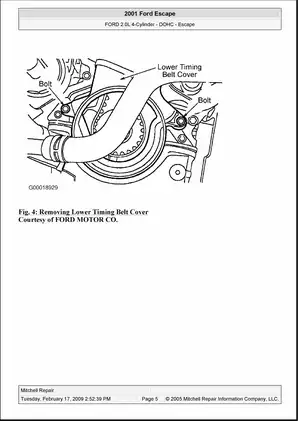 2001-2007 Ford Escape shop manual Preview image 5